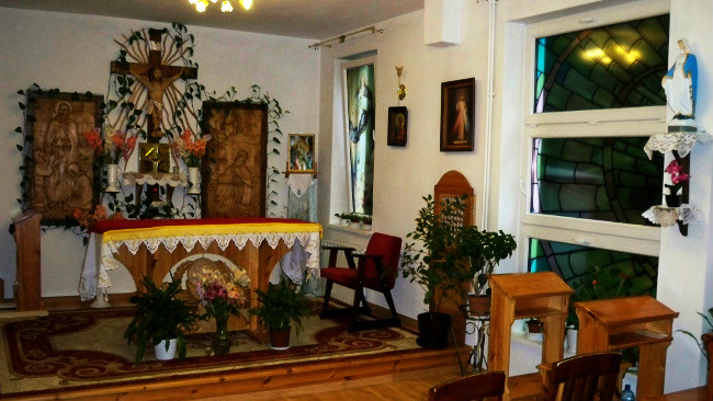 Zdjęcie kaplicy w ŚdS w Kąkolówce
